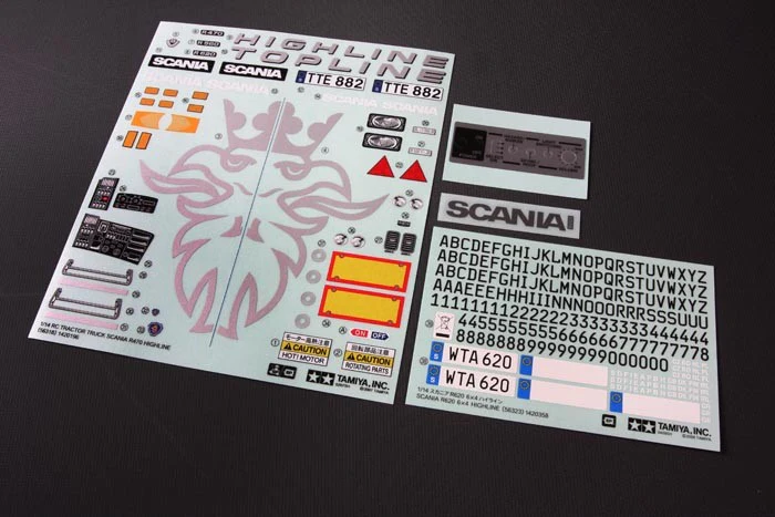 Tamiya Stickers Scania 9495581