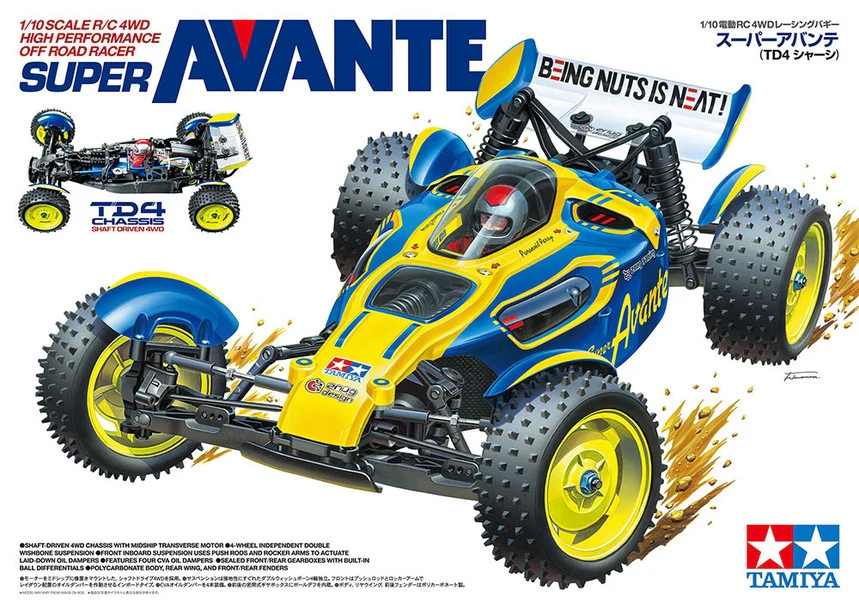 Tamiya TD4 Super Avante KIT 58696 - Image 4