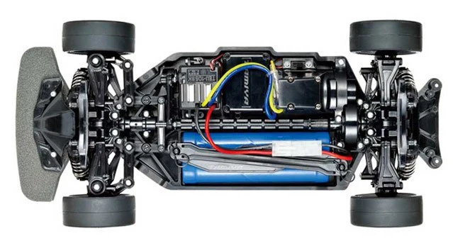 Tamiya TT-02 Mitsubishi Lancer Evolution V KIT 58713 - Image 3