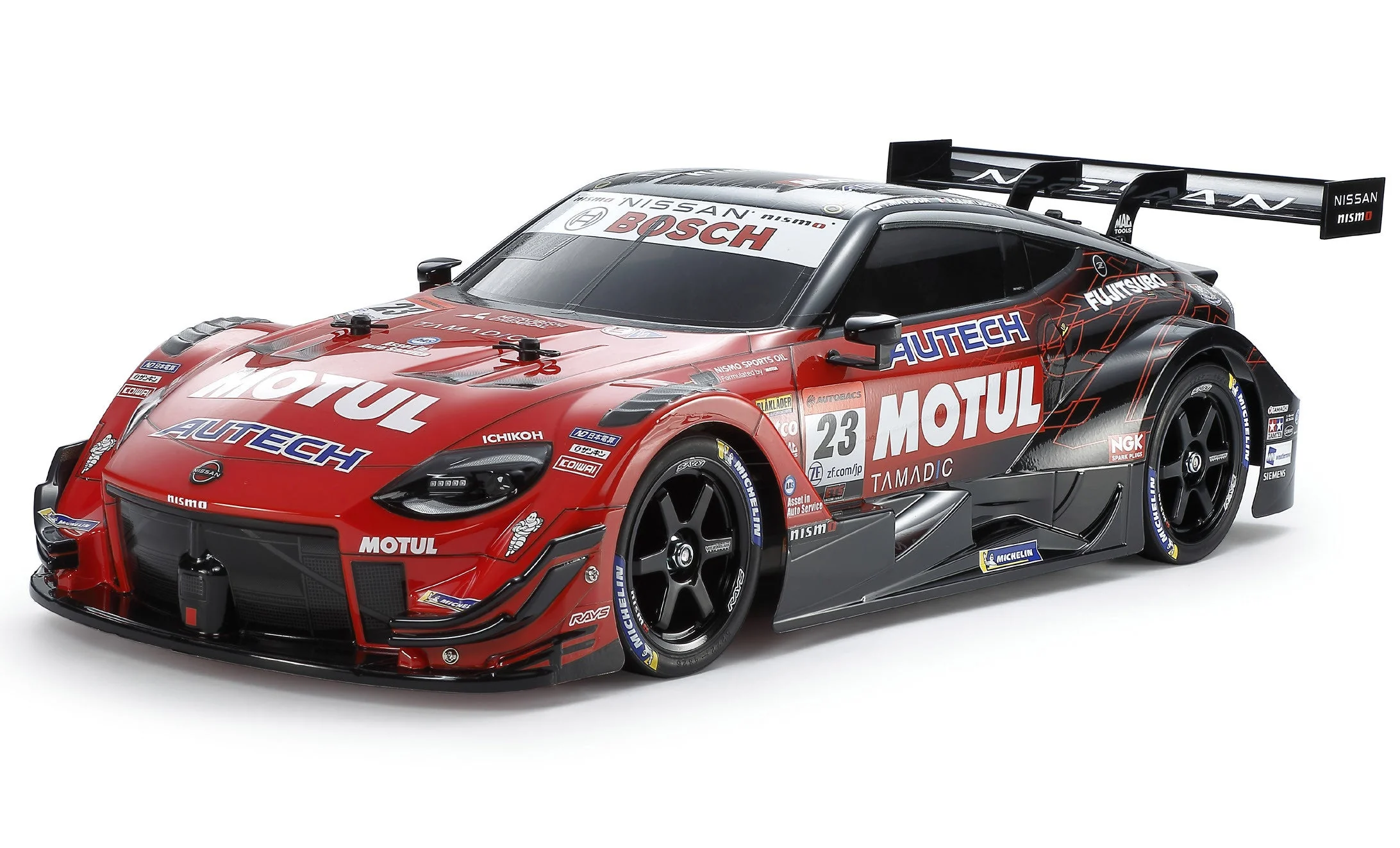 Tamiya TT-02 Nissan Motul Autech Z KIT Rouge/Noir 47503