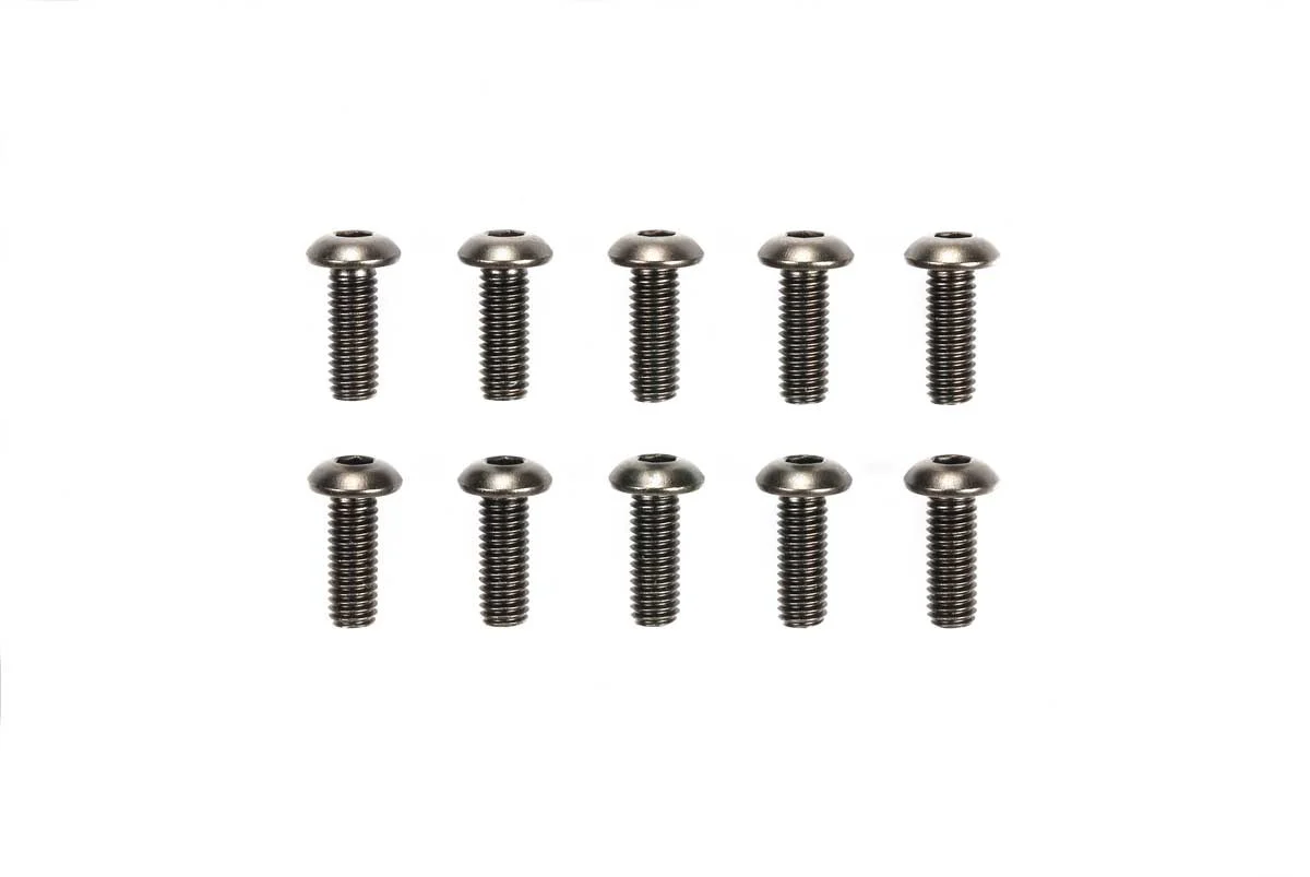 Tamiya Vis 3x8mm acier Tête ronde (x10) 51626