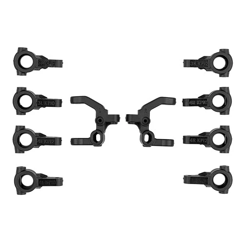 Team Associated Kit Etrier + Fusée Avant (10Pcs) RC10 B7.1 92576