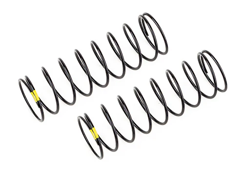 Team Associated Ressort Arrière 2.3lb/in 61mm Jaune (x2) RC10 B7 91951