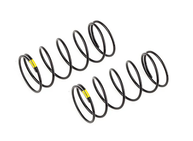 Team Associated Ressort Avant 3.8lb/in 44mm Jaune (x2) RC10 B7 91943