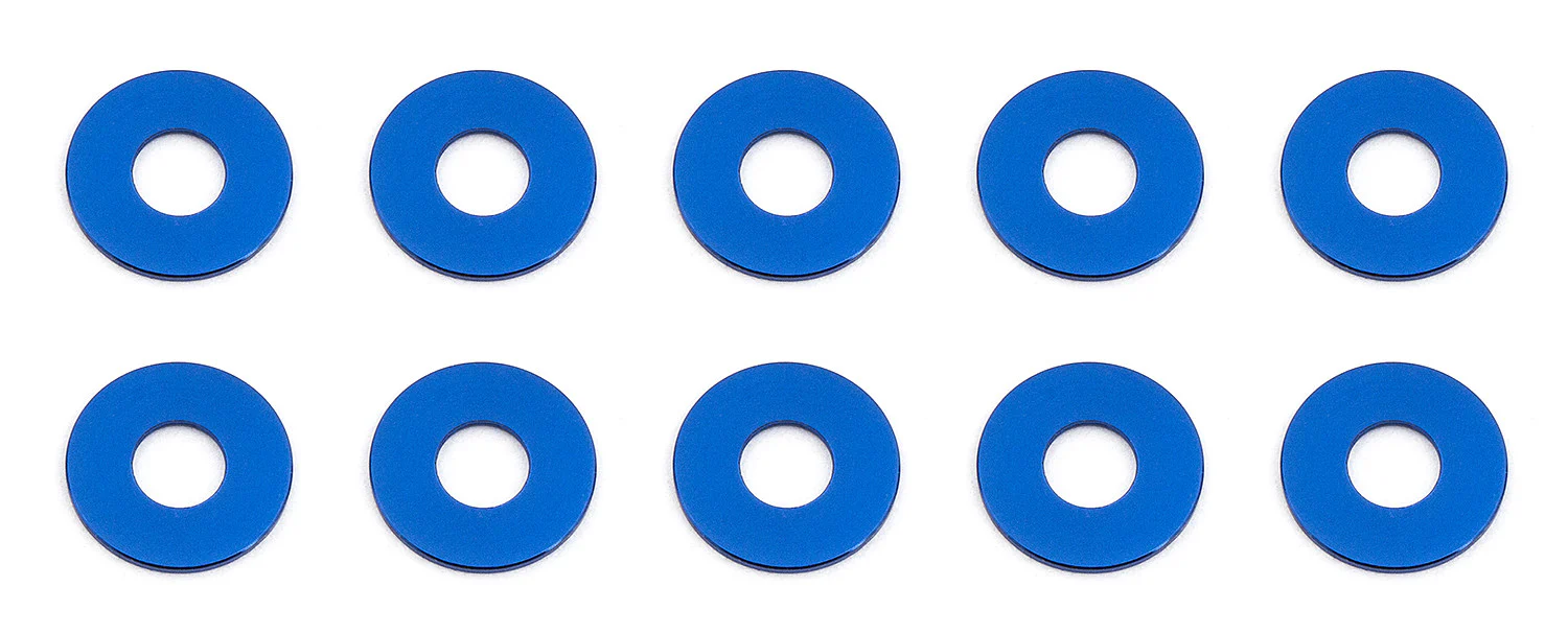 Team Associated Set de Rondelles Alu 7.8x0.5 mm B6/B6D (x10) 31384