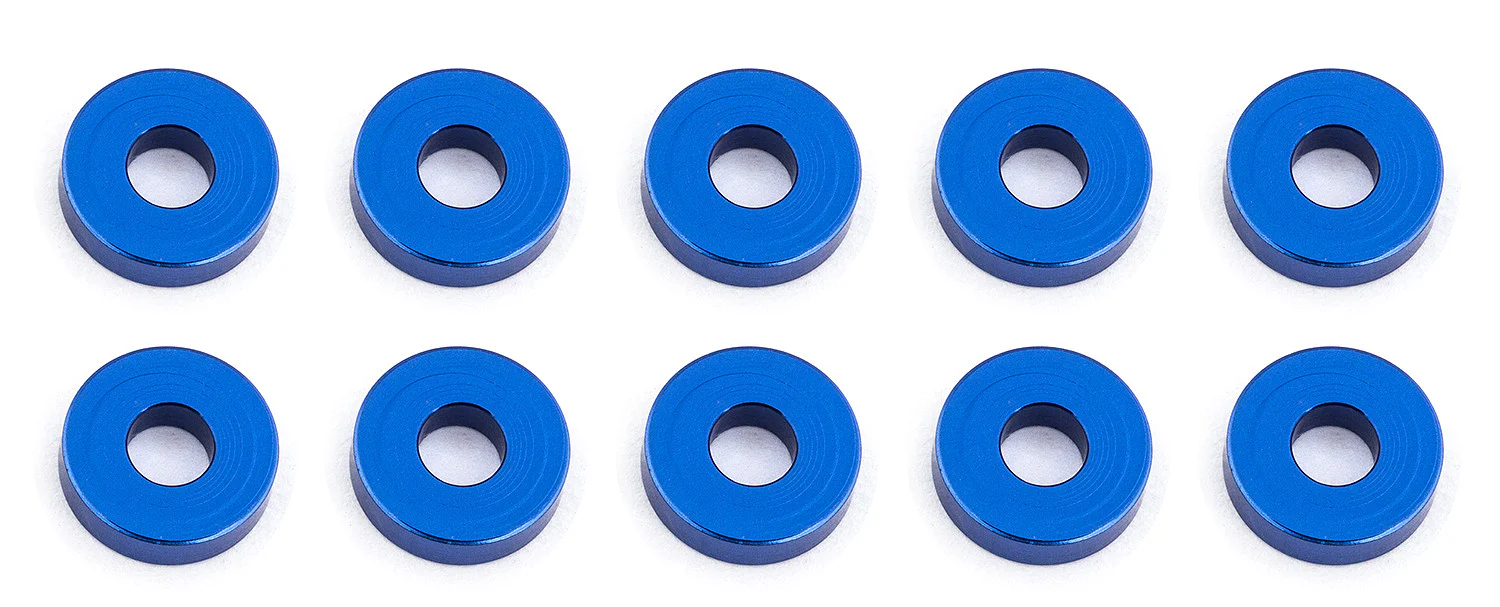 Team Associated Set de Rondelles Alu 7.8x2.0 mm B6/B6D (x10) 31386