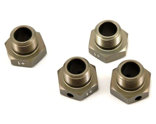 TLR Hexagone de Roue avec déport +1mm (x4) TLR242004
