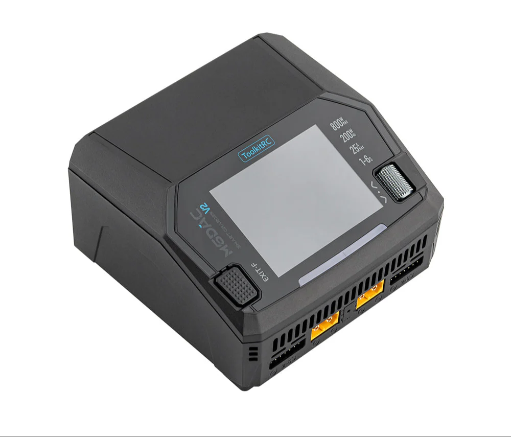 ToolkitRC Chargeur Duo M6DAC V2 1-6S 16A 200W AC/DC TK14100 - Image 2