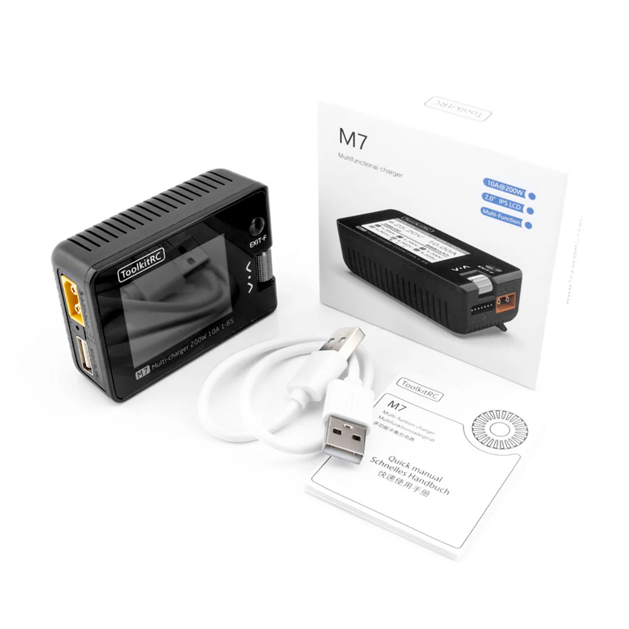 ToolkitRC Chargeur M7 1-6S 15A 300W DC 11400 - Image 5