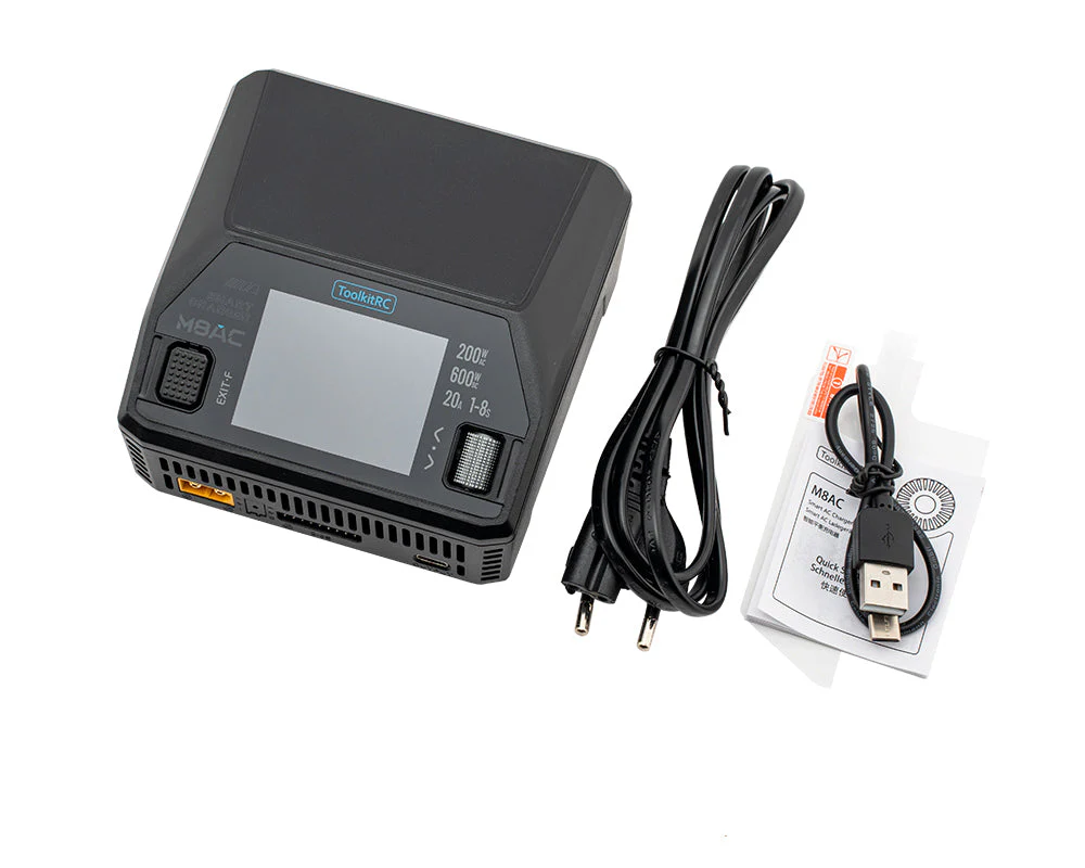 ToolkitRC Chargeur M8AC 1-8S 20A 200W AC/DC TK14000 - Image 5