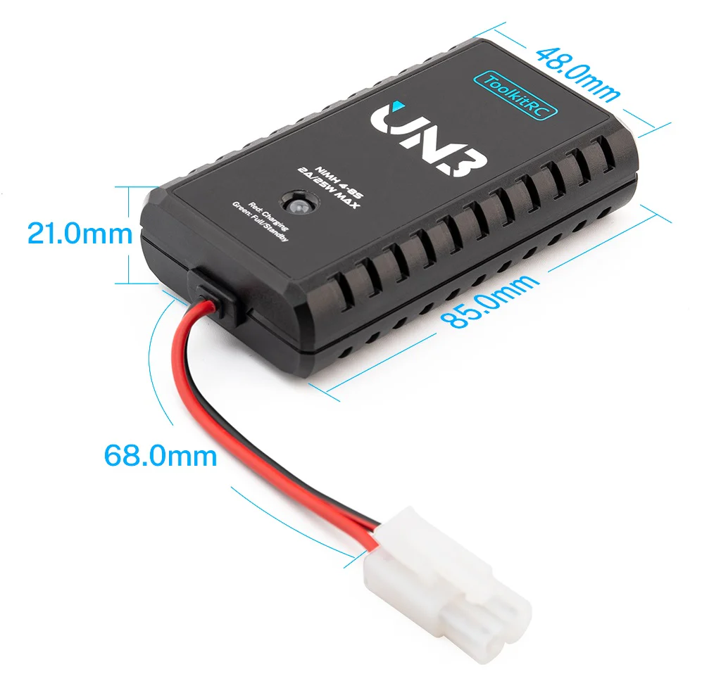 ToolkitRC Chargeur U3 NIMH 4-8 Cellules 2A USB-C TK13500 - Image 4