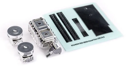 Traxxas Accessoires moteur chromé TRX-4MT 9858