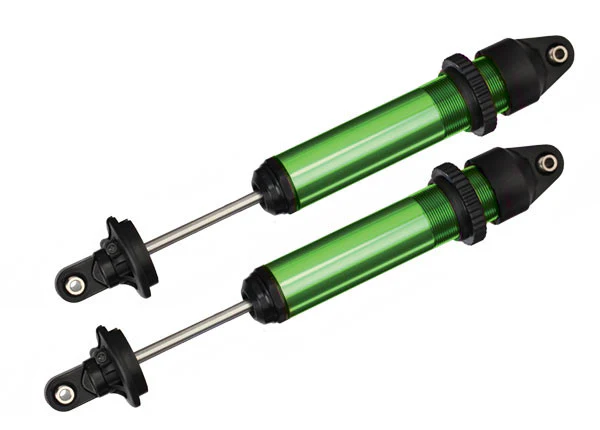 Traxxas Amortisseurs GTX Alu Vert anodisé (x2) 7761G