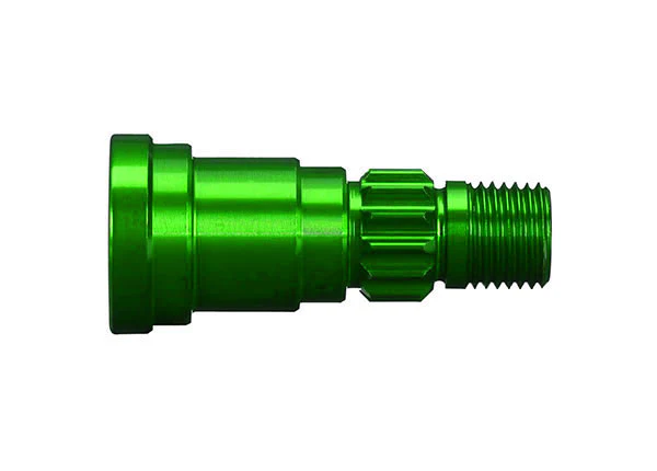 Traxxas Axe de Roue alu Vert (x1) 7768G