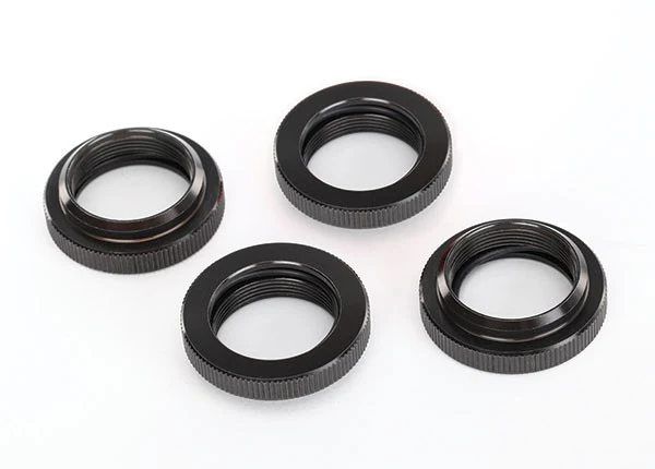 Traxxas Bague d'amortisseur réglabe GTX Alu Noir PTFE (x4) 7767X