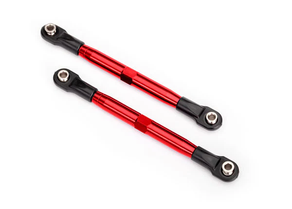 Traxxas Biellette Alu 87mm Avant/Arrière Rouge (x2) 6742R