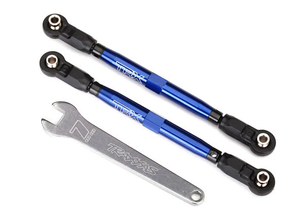 Traxxas Biellettes Avant Alu Bleu (x2) UDR 8547X