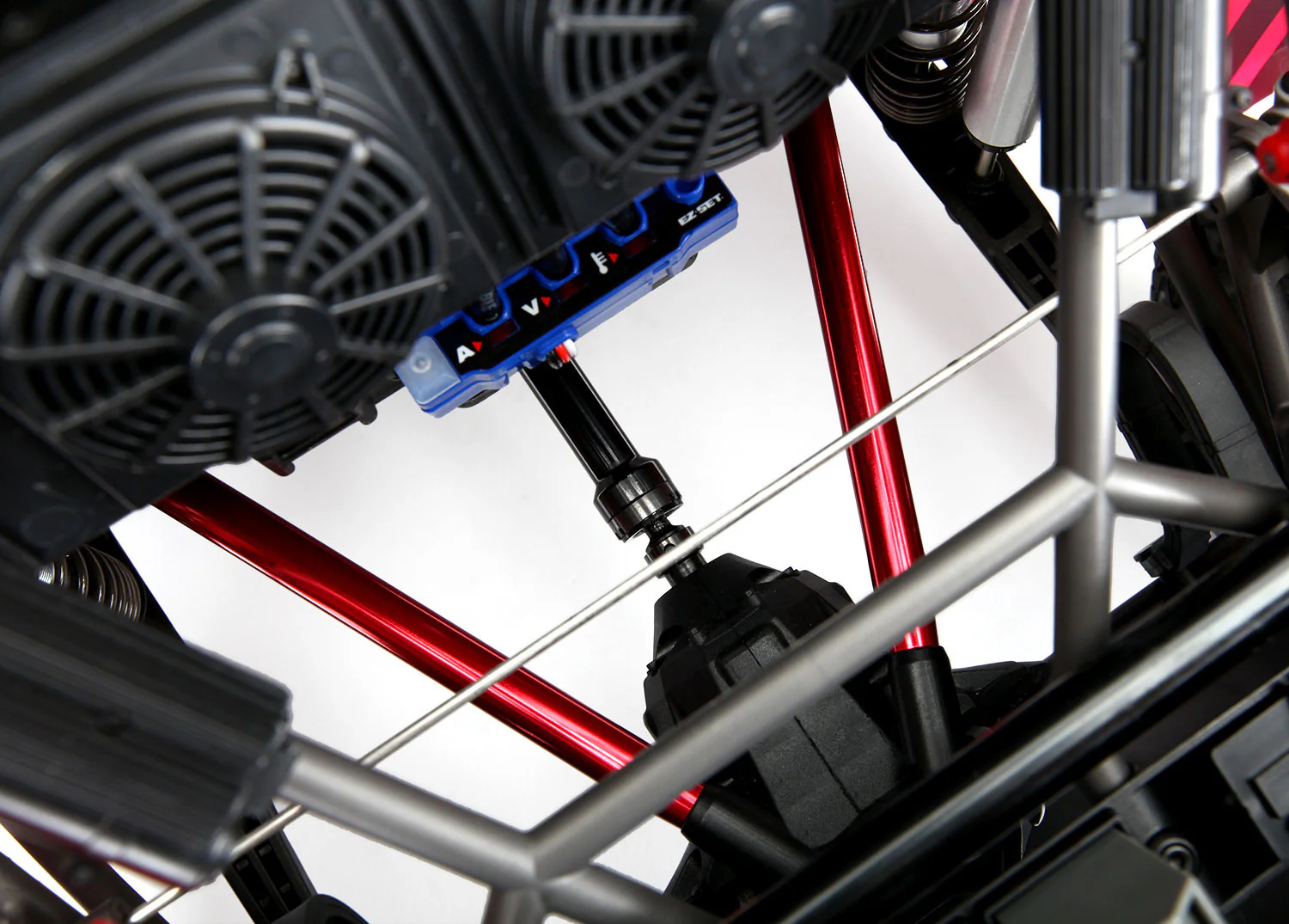 Traxxas Biellettes de suspension Alu arrière rouge (x2) 8542R - Image 2