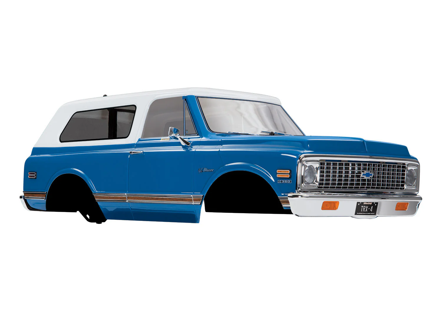 Traxxas Carrosserie Chevrolet Blazer 1972 Bleu 9111X - Image 2