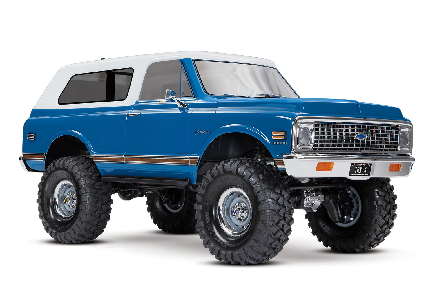Traxxas Carrosserie Chevrolet Blazer 1972 Bleu 9111X - Image 3