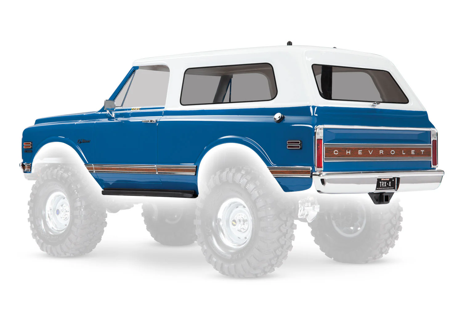 Traxxas Carrosserie Chevrolet Blazer 1972 Bleu 9111X - Image 6