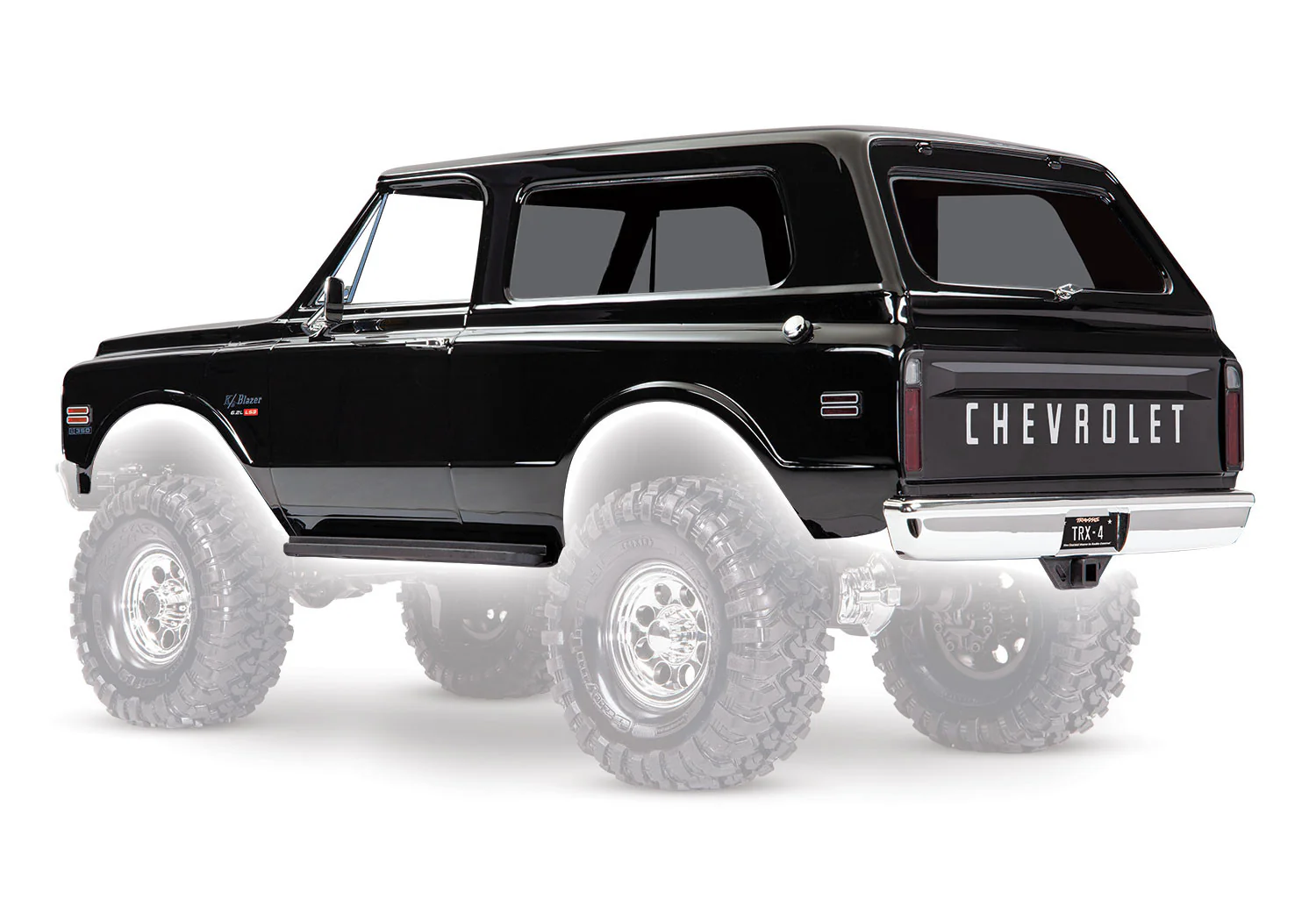 Traxxas Carrosserie Chevrolet Blazer 1969 Noir 9112X - Image 6