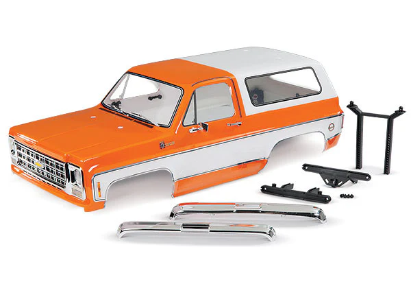 Traxxas Carrosserie Chevrolet Blazer Orange/Blanc 8130X