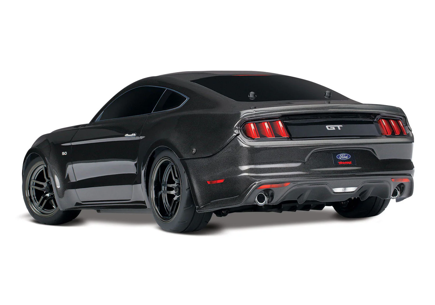 Traxxas Carrosserie Ford Mustang Noire 8312X - Image 2