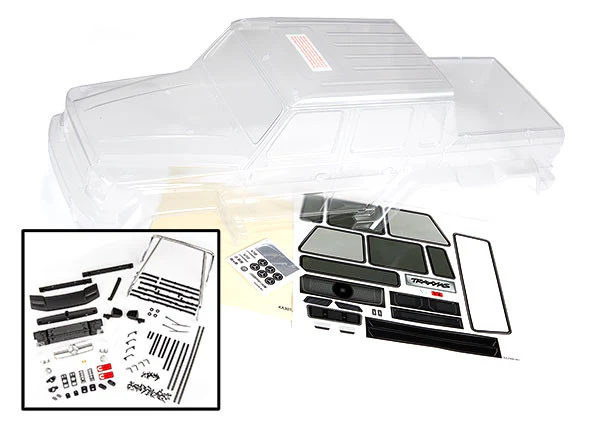 Traxxas Carrosserie Mercedes Benz Classe G63 Non Peinte TRX-4 8825 - Image 3