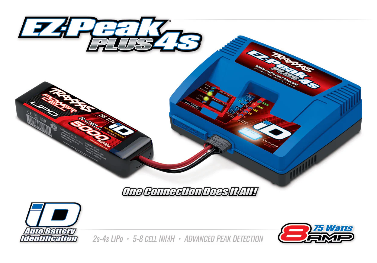 Traxxas Chargeur EZ-Peak Plus 4S 75W 2981G - Image 5