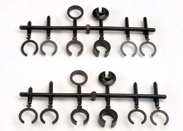 Traxxas Coupelles d'amortisseurs + Molette + Piston 2668