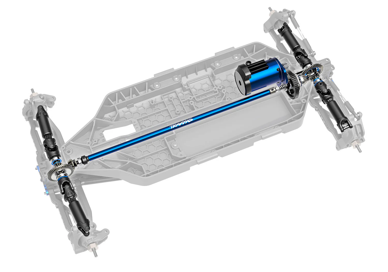 Traxxas Ford F-150 Raptor R 4x4 VXL TSM RTR 101076-4 - Image 18