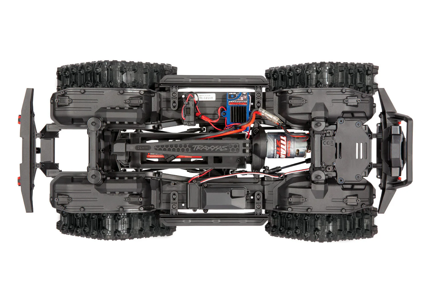 Traxxas Kit Chenille Traxx Complet (X4) TRX4 8880 - Image 3