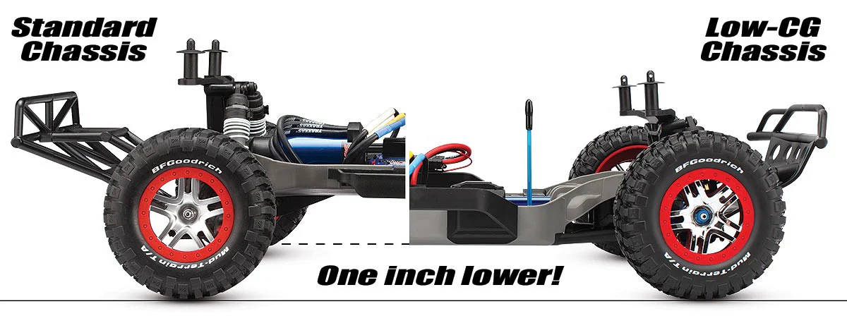 Traxxas Kit de conversion LCG slash 4x4 7421 - Image 3