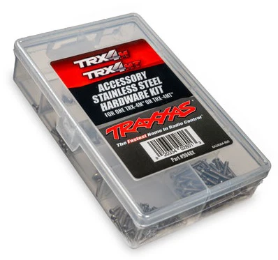 Traxxas Kit Visserie complet acier Inoxydable TRX-4MT 9848X