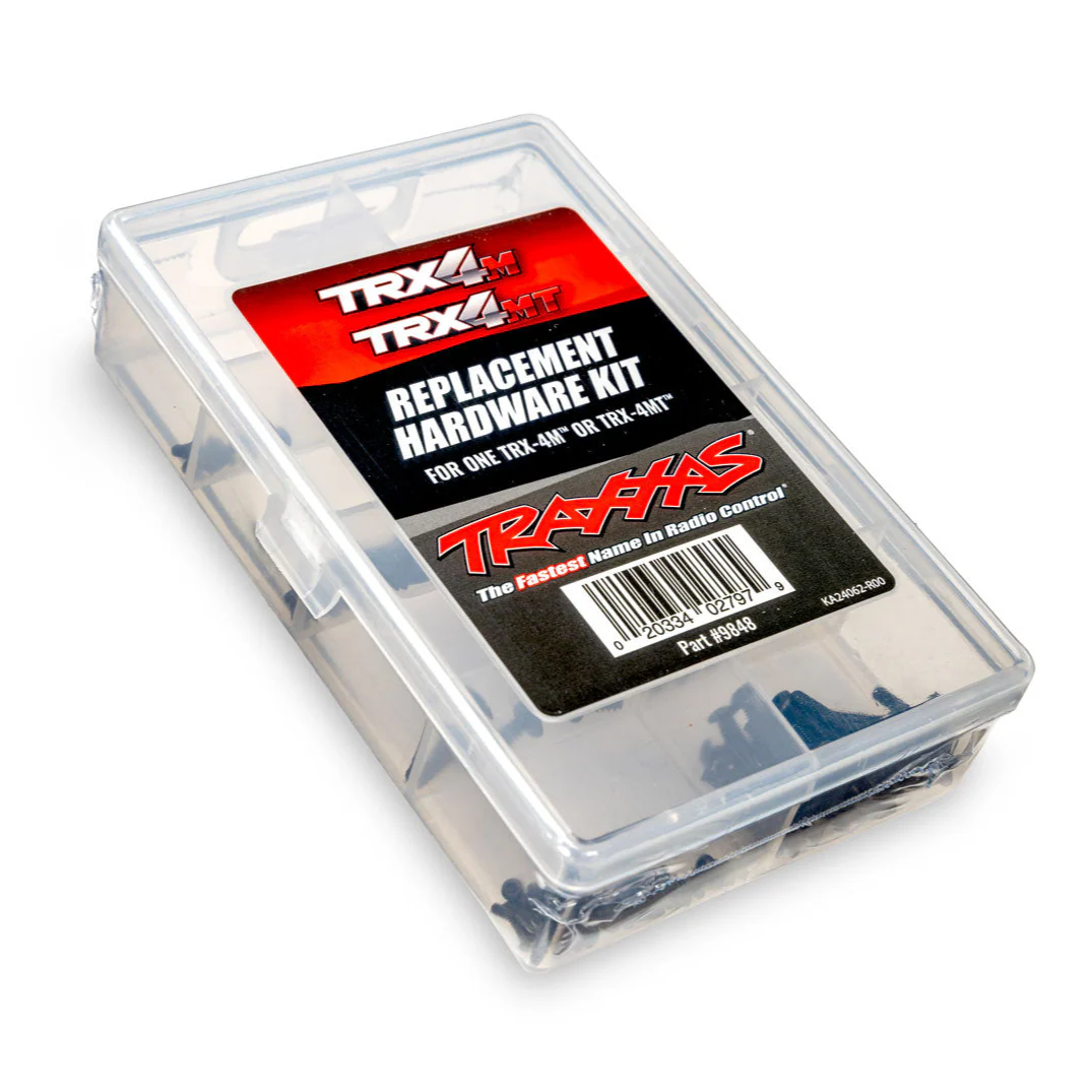 Traxxas Kit Visserie complet acier TRX-4M TRX-4MT  9848