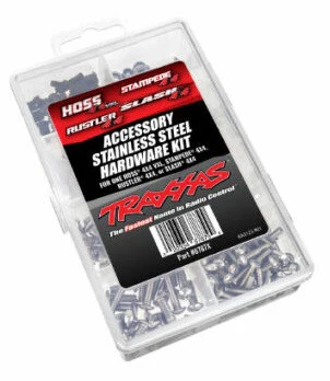 Traxxas Kit Visserie complet acier inoxydable Rustler 4x4 6787X