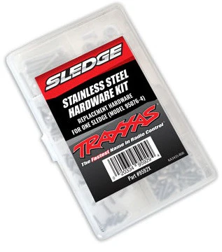 Traxxas Kit Visserie complet acier Inoxydable Sledge 9592X