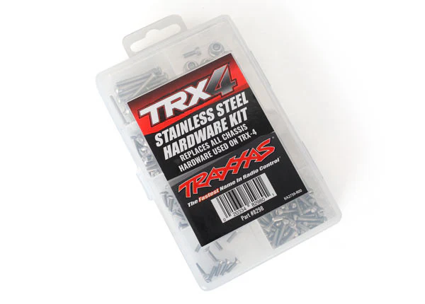 Traxxas Kit Visserie complet acier Inoxydable TRX-4 8298