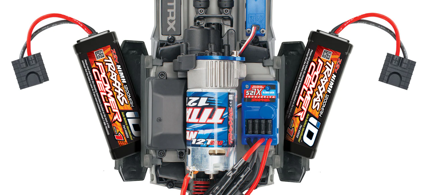 Traxxas Mini E-revo XL-5 RTR (Accu/Chargeur) 71054-8 - Image 4