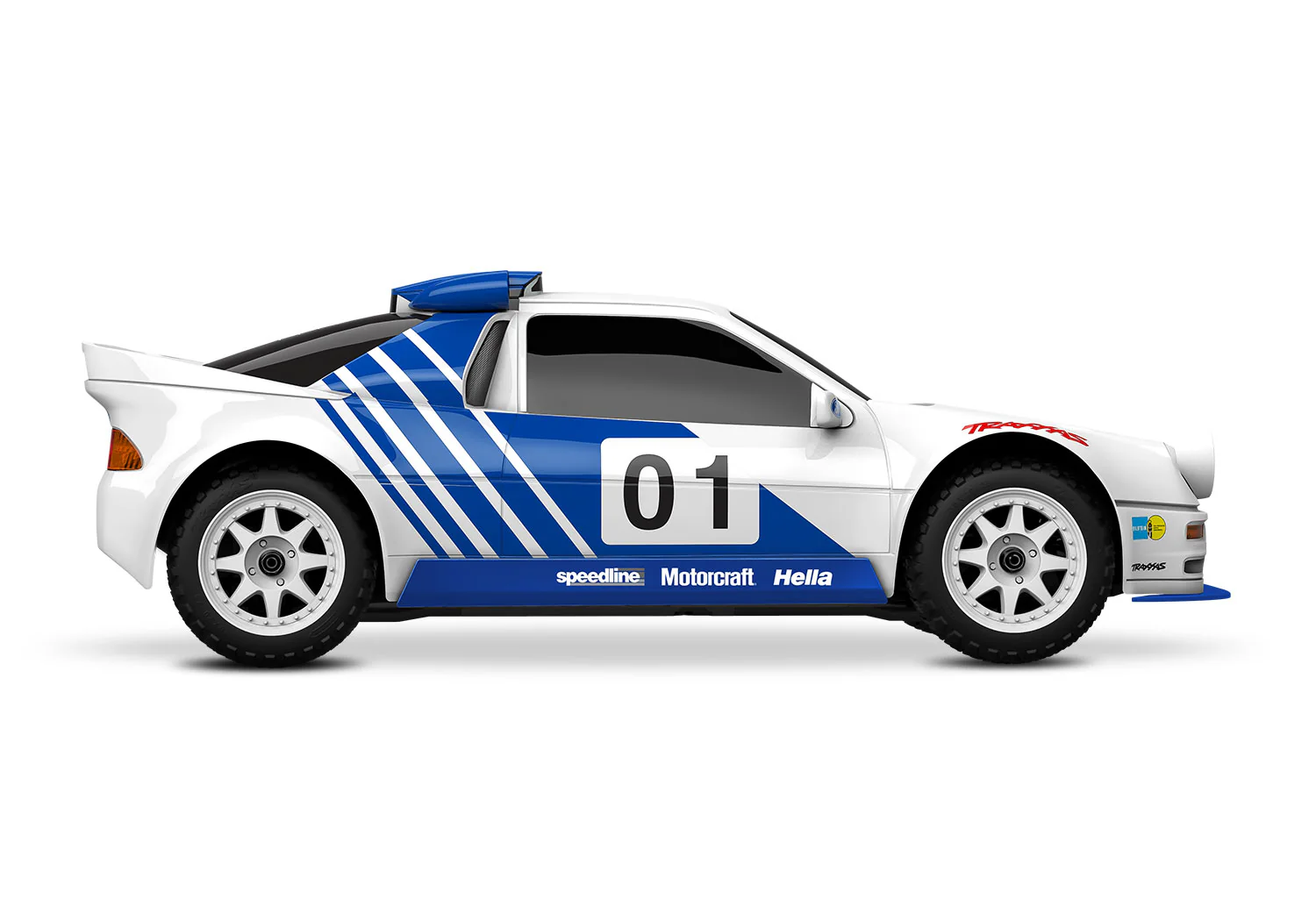 Traxxas Mini Rally VXL Ford RS200 RTR (Accu/Chargeur) 108046-1 - Image 3