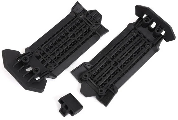 Traxxas Plaque de protection châssis Avant et Arrière (3Pcs) XRT 7844