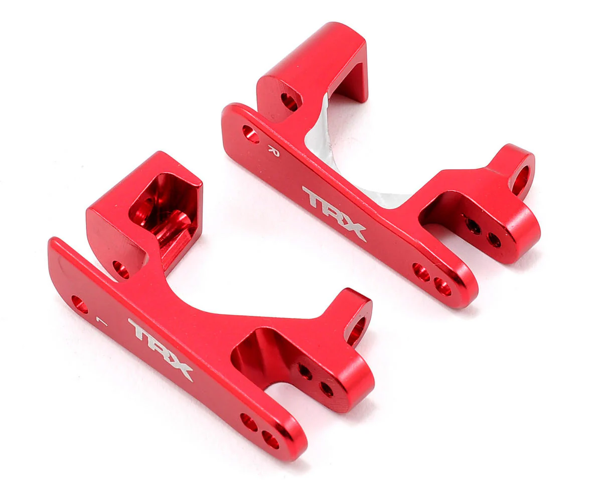 Traxxas Porte fusée Alu rouge (x2) 6832R
