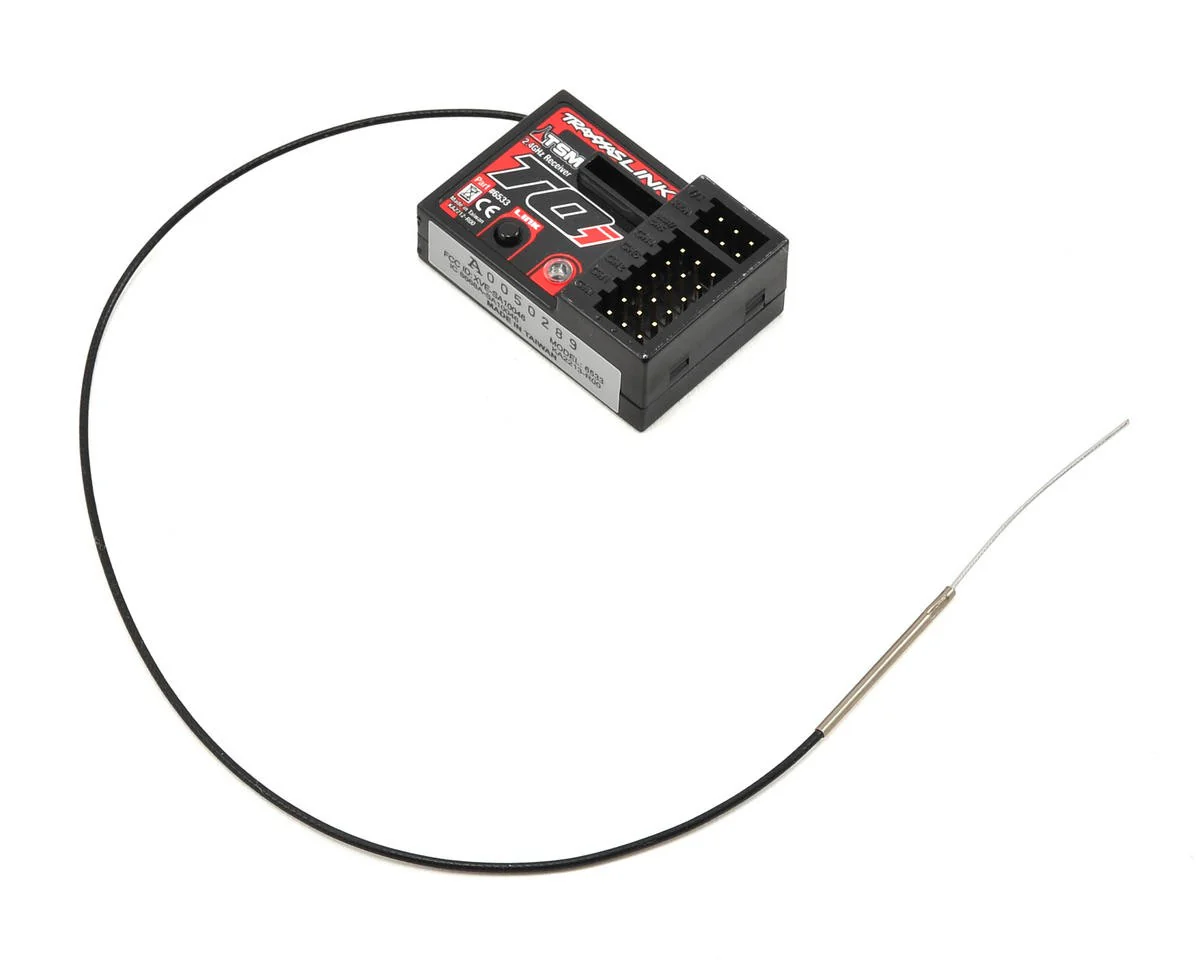 Traxxas Radio TQi/TSM 2.4Ghz 2 voies avec Micro Récepteur 6509R - Image 2