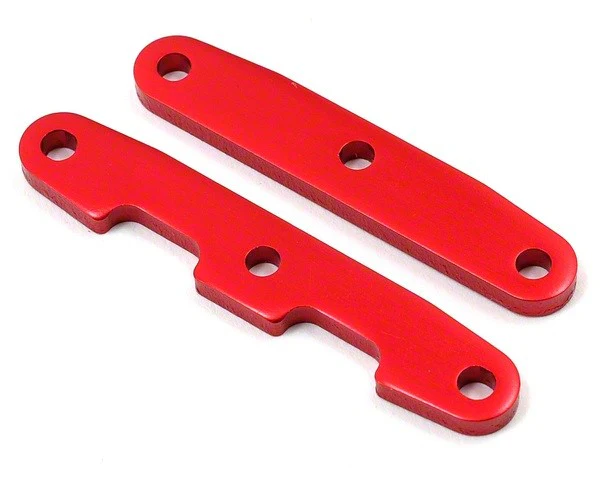 Traxxas Renfort Avant/Arriere alu rouge 6823R
