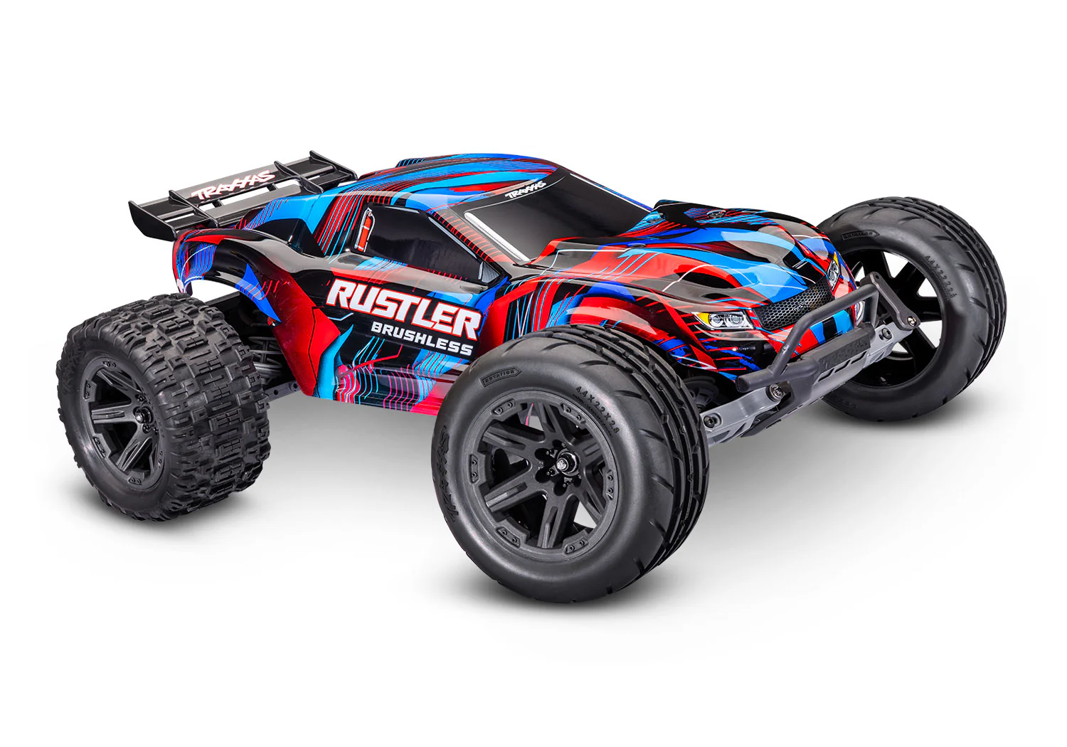 Traxxas Rustler 2wd VX3 Clipless HD RTR 37454-4
