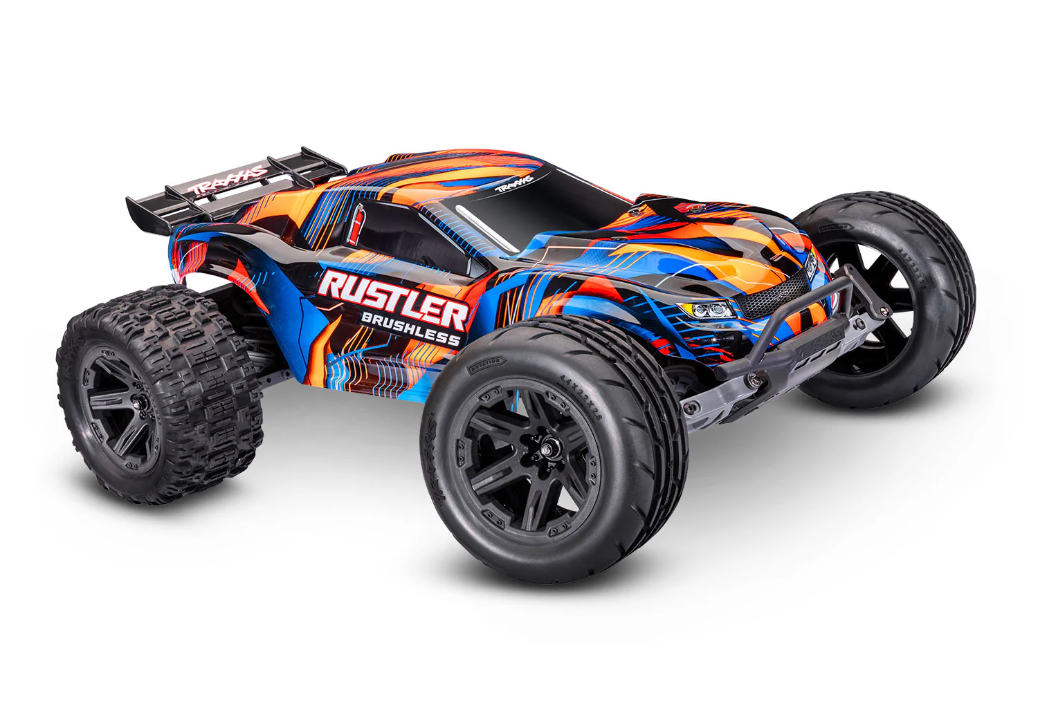 Traxxas Rustler 2wd VX3 Clipless HD RTR 37454-4 - Image 2