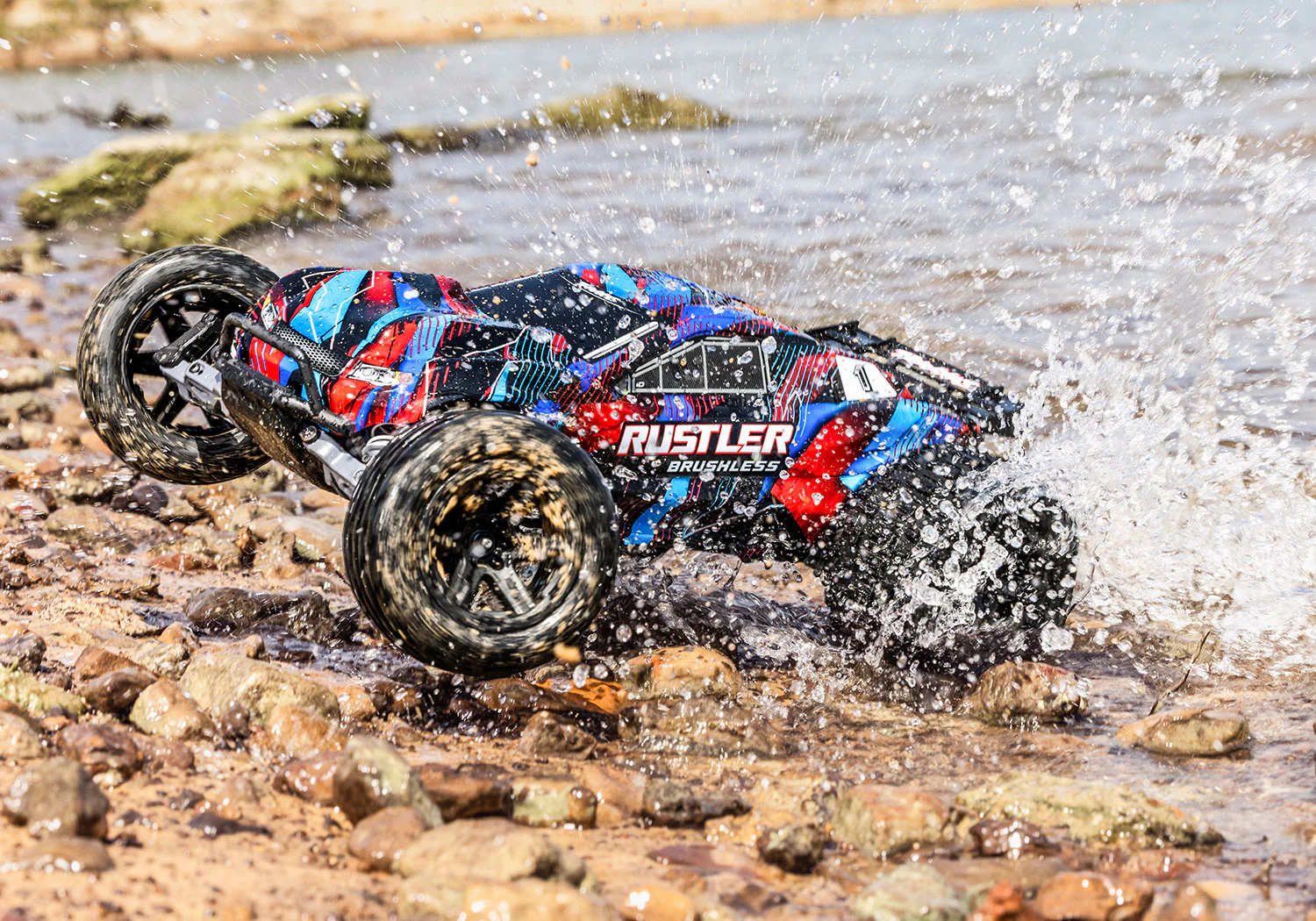 Traxxas Rustler 2wd VX3 Clipless HD RTR 37454-4 - Image 20