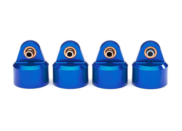 Traxxas Set Bouchon pour Amortisseur Alu Bleu GT-Maxx (x4) Maxx 8964X