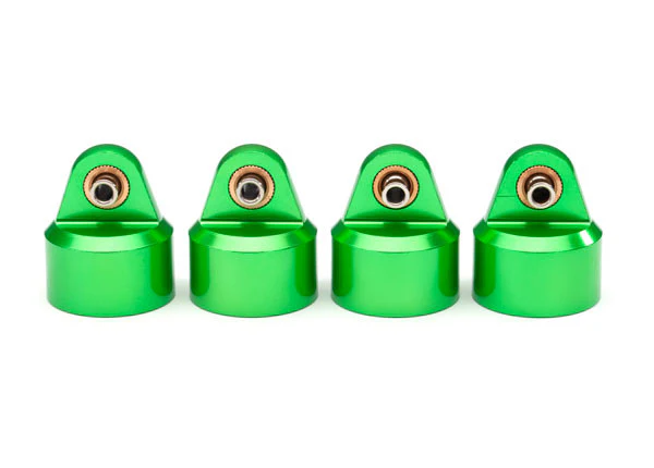Traxxas Set Bouchon pour Amortisseur Alu Vert GT-Maxx (x4) Maxx 8964G
